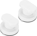 No-Drill Suction Cup Door Handle – Black, White & Silver