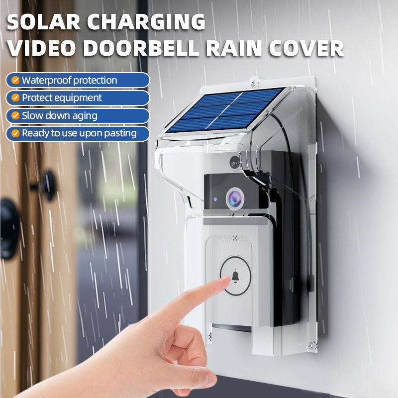 HD Wireless Video Doorbell with Solar Charging