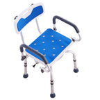 360° Swivel Shower Chair with Pivoting Arms – 400lbs