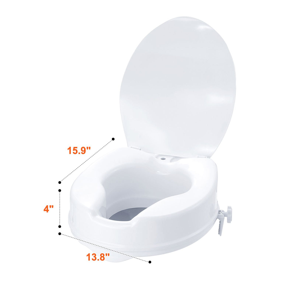 Raised Toilet Seat – 100 mm